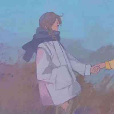 情侣头像一男一女情头一左一右动漫 第10张