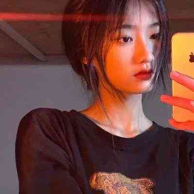 漫画头像女高冷霸气黑色 第8张