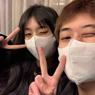 情侣头像一男一女各一张 唯美 第3张