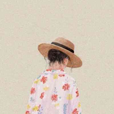 ins风真人头像女动漫背影 第14张