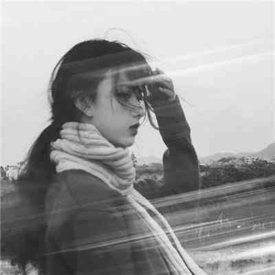 头像女侧面高冷伤感手绘 第3张