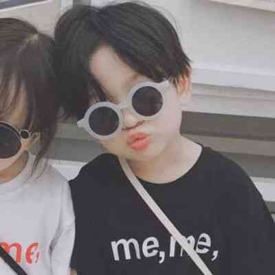 情侣头像小孩一左一右 第6张