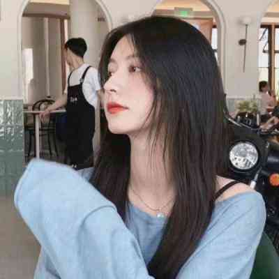 头像女生简单气质森系手绘侧脸 第10张