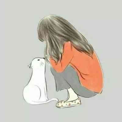 鹿角森女动漫头像 第2张