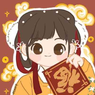 红色系列女生头像动漫 第3张