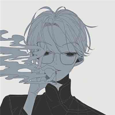 男生头像动漫冷酷帅气 黑暗 第2张