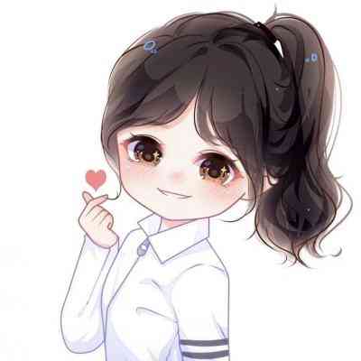 头像图片 微信 女生 卡通 可爱 小女孩 第7张