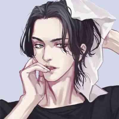 头像简笔画动漫男 第4张